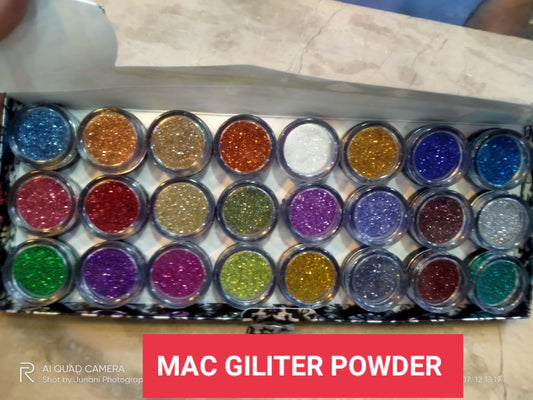 24 SHADES GILITER POWDER PACK HIGH QUALITY