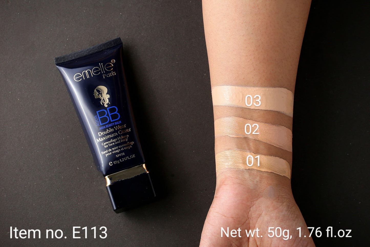 Emelie BB Maximum Coverage Foundation