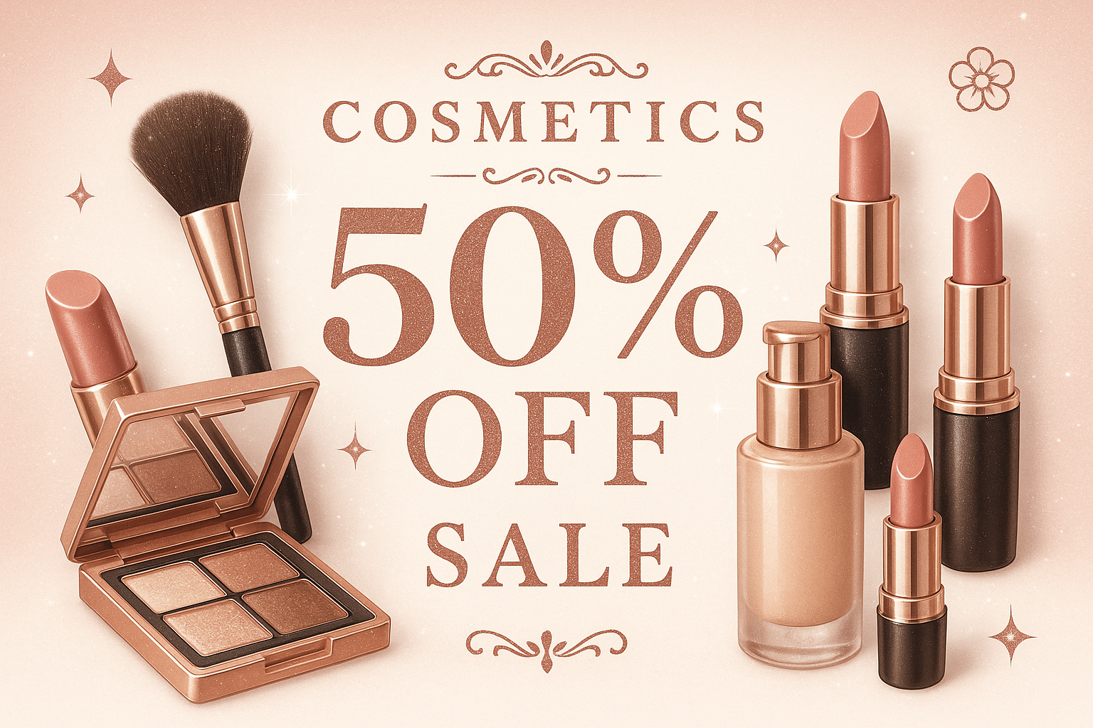 Cosmetic Sale 50% OFF