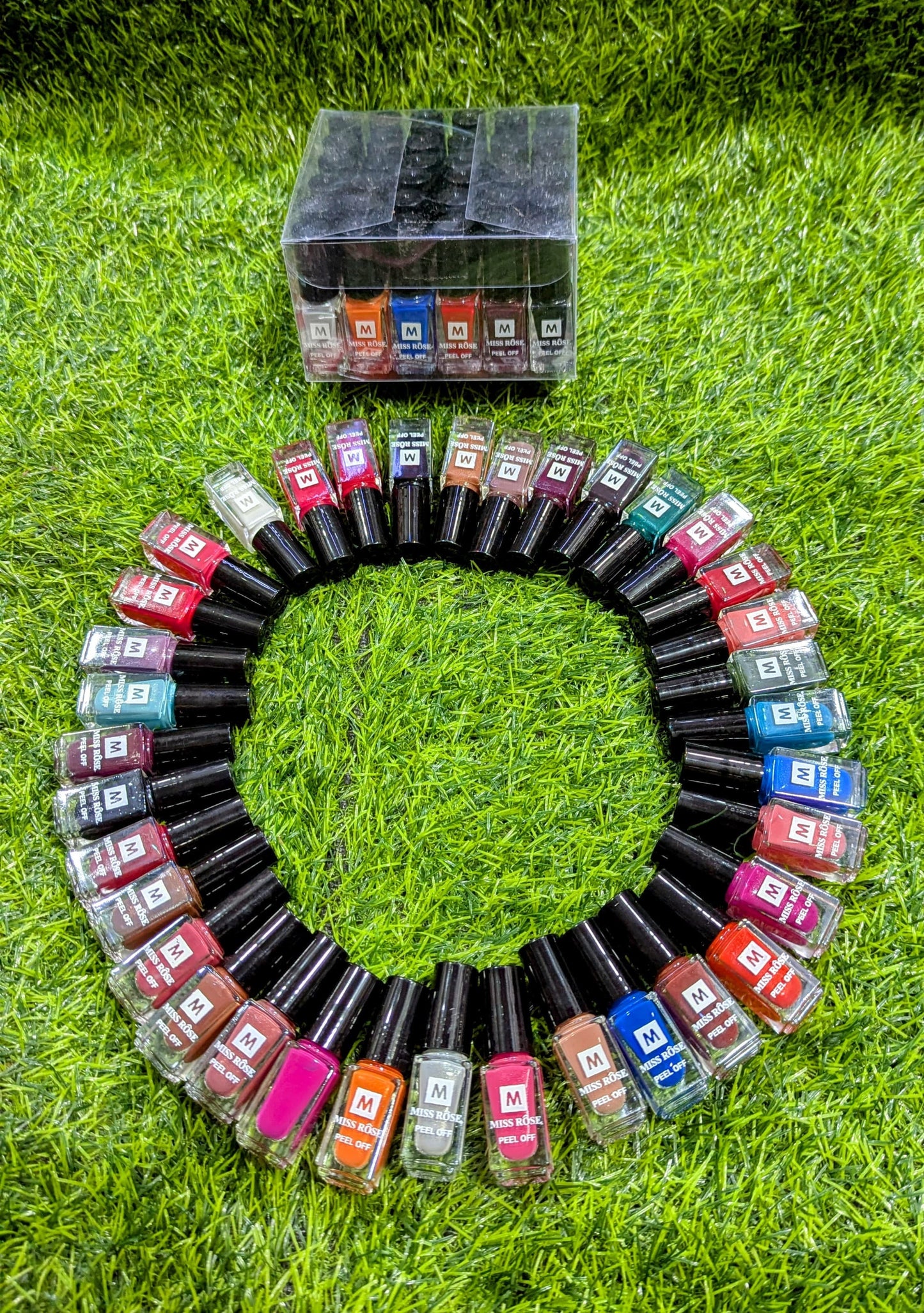 36 PCS PEEL OFF NAIL POLISH PACK