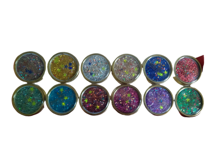 12 SHADES CREAMY CHUNKS GILITER EYESHADOW PACK
